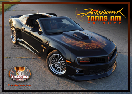 This prototype is a Firehawk Tribute Trans Am This car features a newly 
